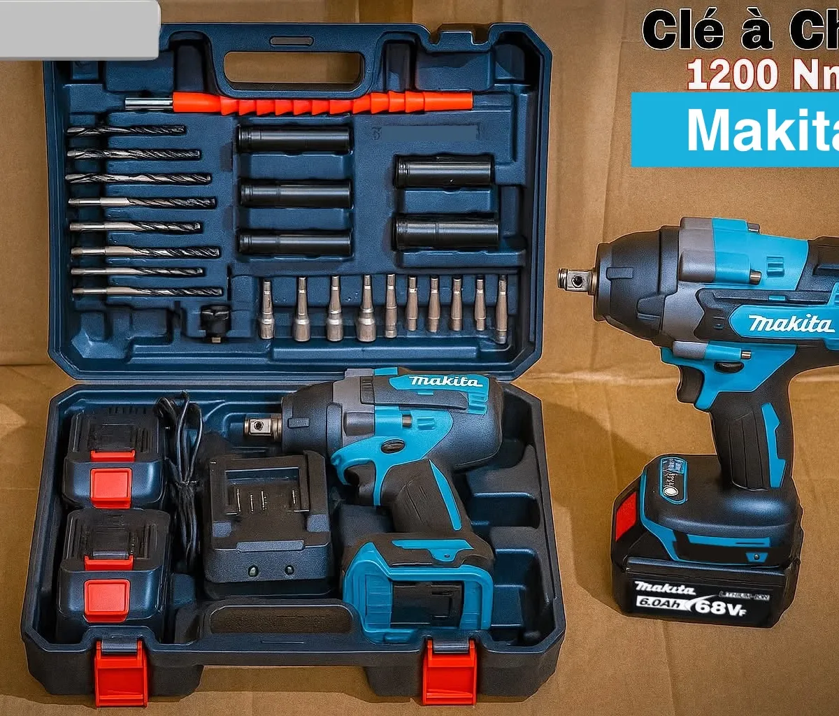 Clé à choc/visseuse Makita