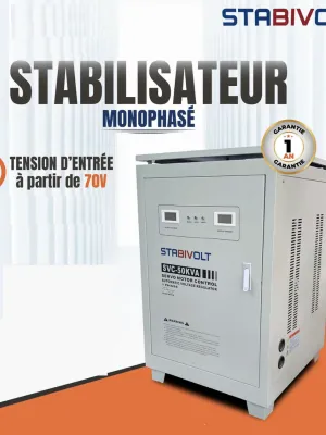 Stabilisateur - monophasé/triphasé (7.5KVA,10KVA,15KVA,20KVA,50KVA)
